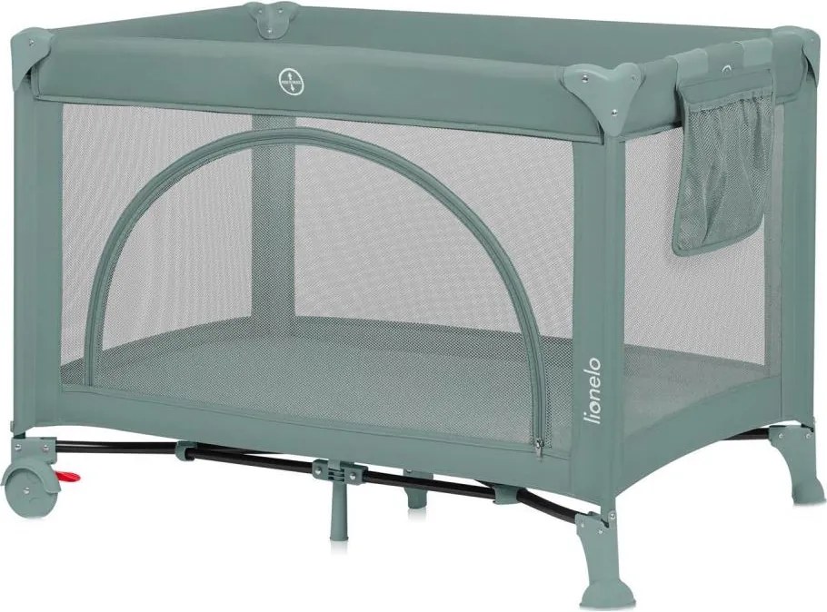 Lionelo - Łóżeczko turystyczne LAURA Zielona szałwia