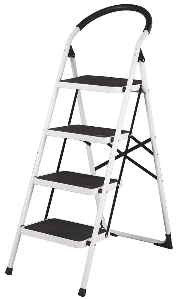 4Home Składane schodki stalowe Steps, 4 stopnie, 4 stopnie