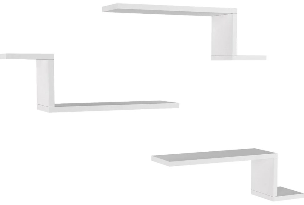 Półka Lowa White, 3 szt.