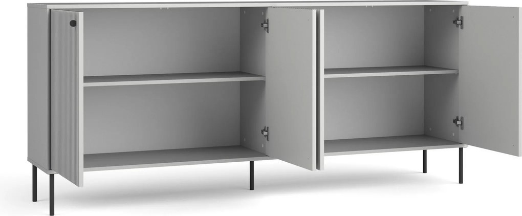 Komoda NIMB 207 cm do Salonu Sypialni Szary