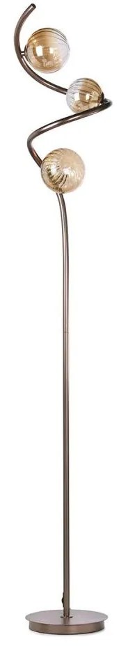 ONLI - Lampa podłogowa FRIDA 3xG9/10W/230V miedź