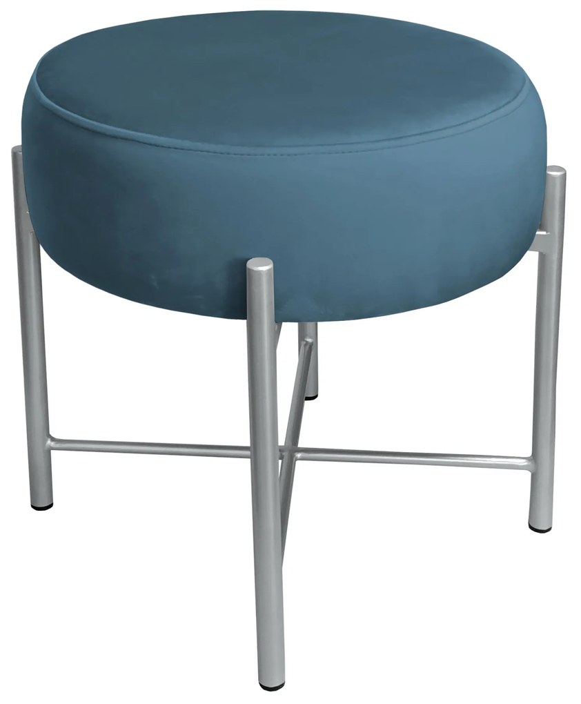 Taboret Pola noga metalowa szara MG33