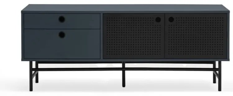 Ciemnoniebieska szafla pod TV 140x52 cm Punto – Teulat