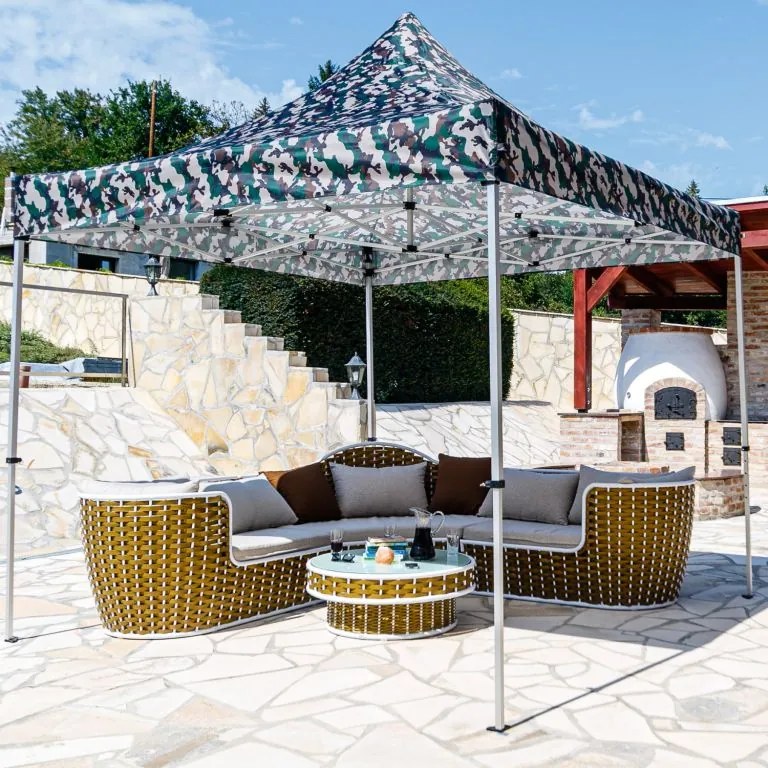 INSTENT PRO Namiot ogrodowy 3 x 3 m, woodland