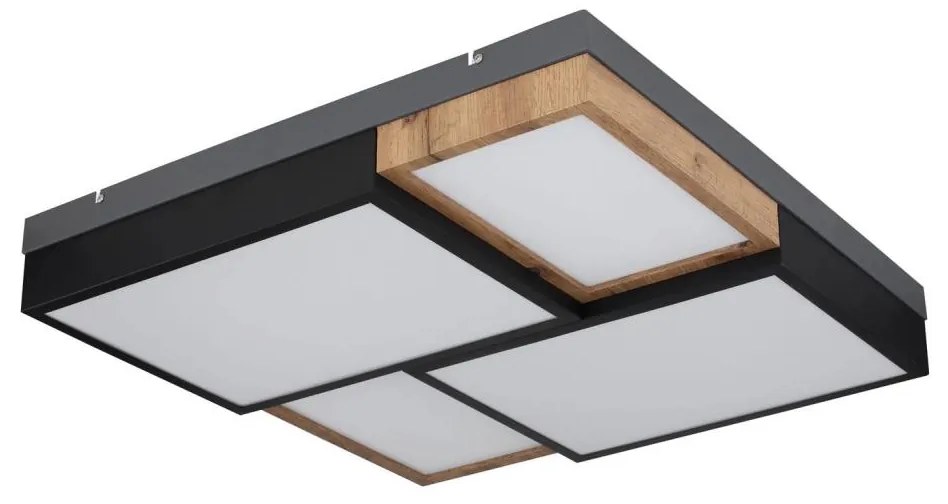 Globo 67286-50 - Oprawa sufitowa LED GUNDI LED/50W/230V brązowa/czarna