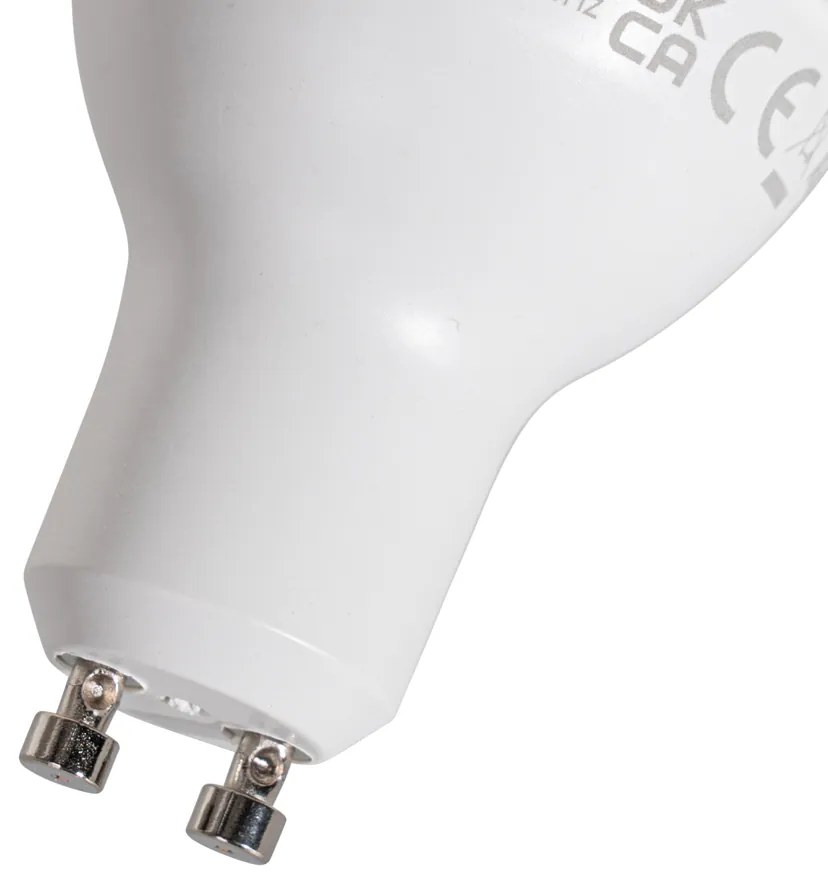 Set van 5 GU10 50mm LED lampen helder 4.7W 400 lm 2200-2400K