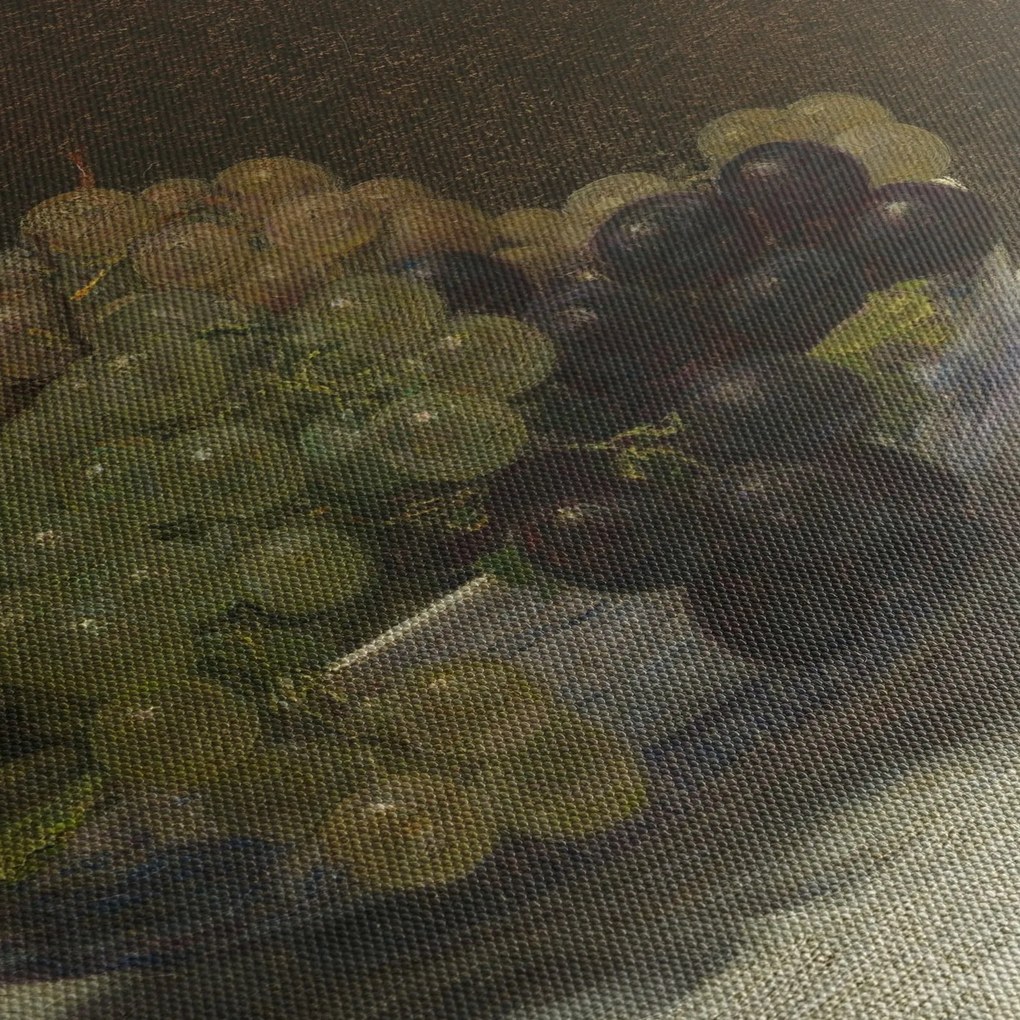 Obraz - Henri Fantin-Latour, Still Life with Grapes and a Carnation, reprodukcje (70x50 cm)