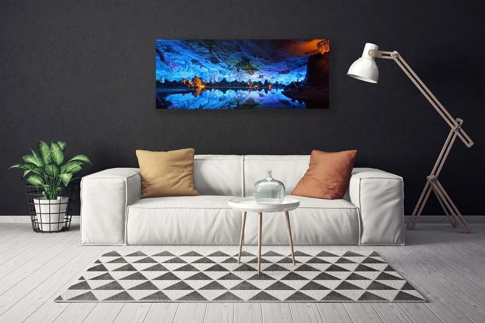 Obraz canvas Blask w Lodowej Grocie