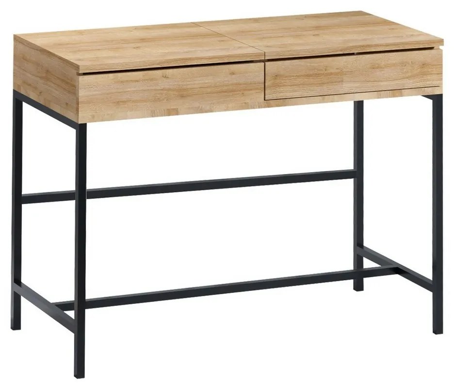 Stolik kosmetyczny Linda Black and Oak
