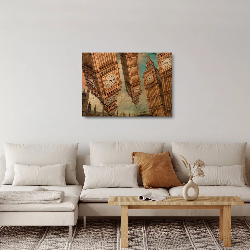 Obraz na szkle - Big Ben, Londyn (70x50 cm)