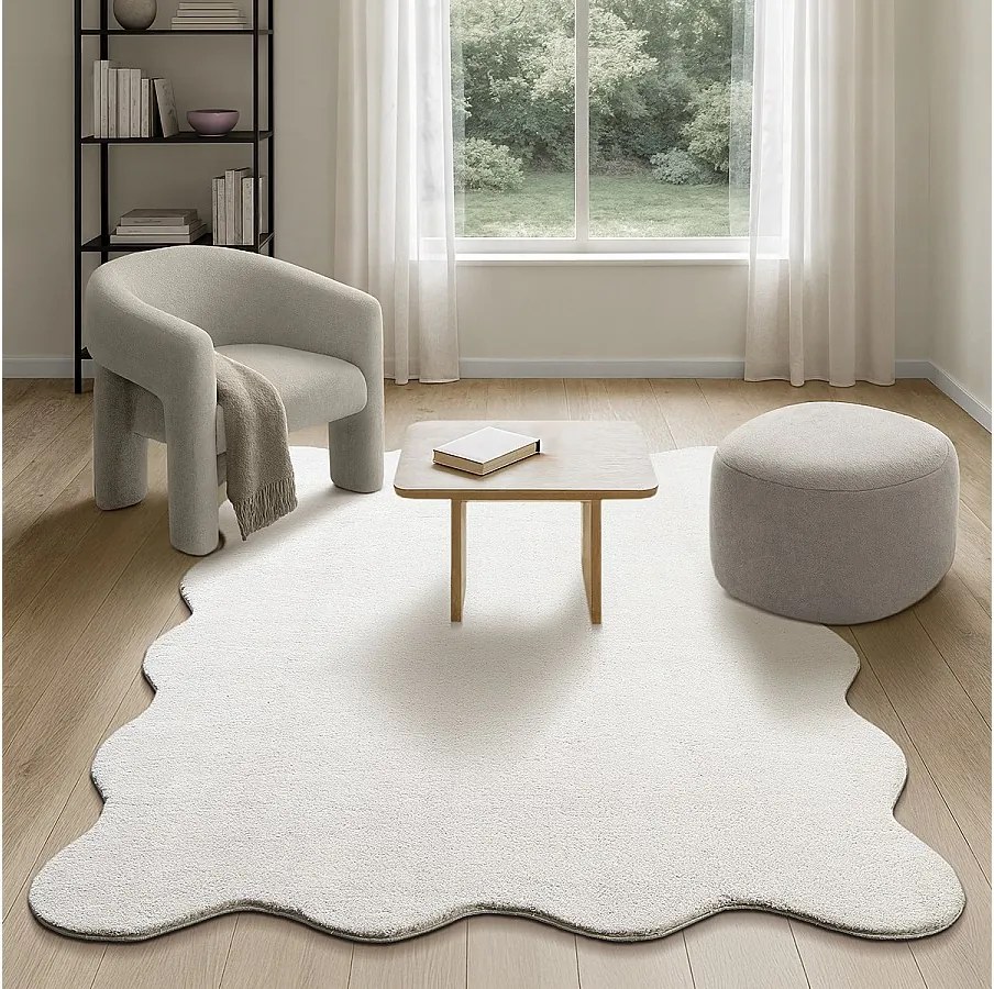 Dywan Relax prany antypoślizgowy - kremowy - 140 x 200 cm