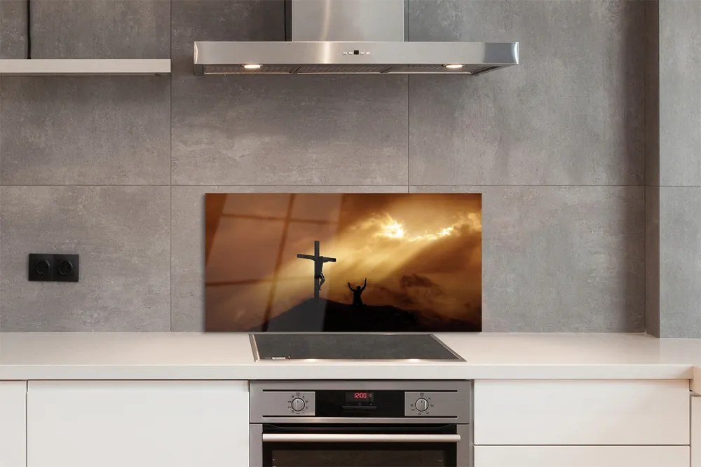 Panel nad Blat Kuchenny Jezus w Blasku Niebiańskiego Światła