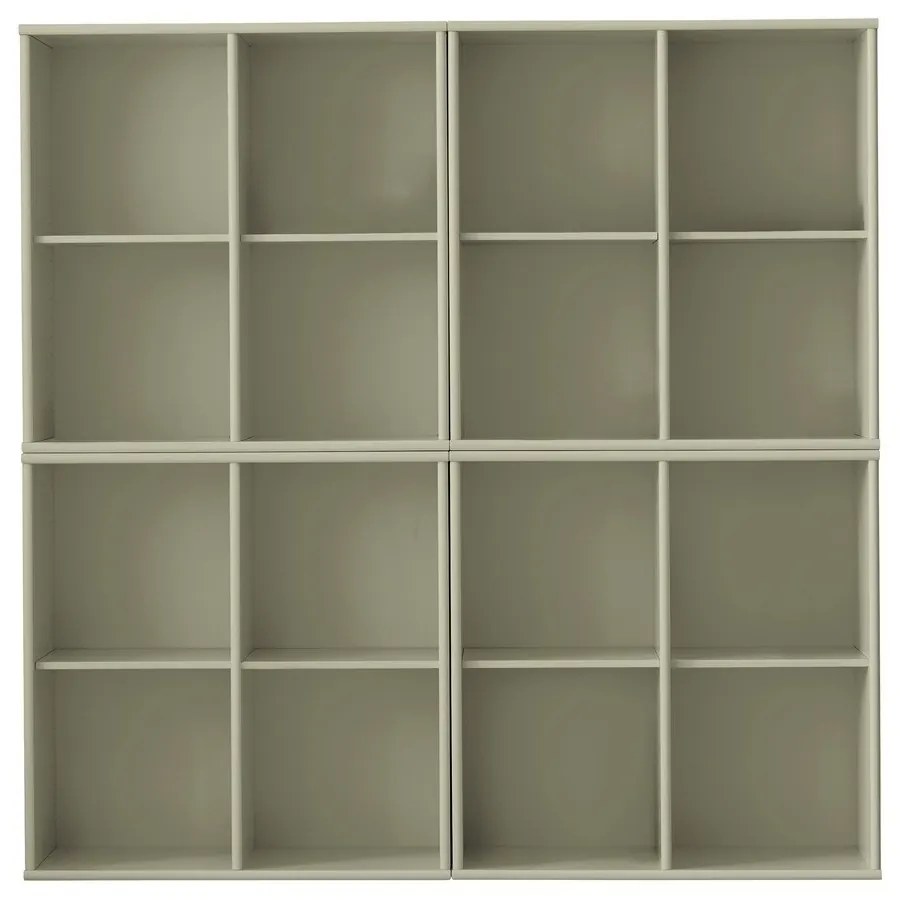 Regał wiszący w kolorze khaki 140x140x27 cm Mistral – Hammel Furniture