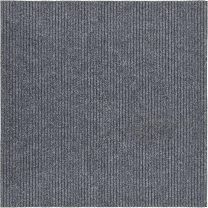 Szary dywan z prążkami 100x100 P1-C71