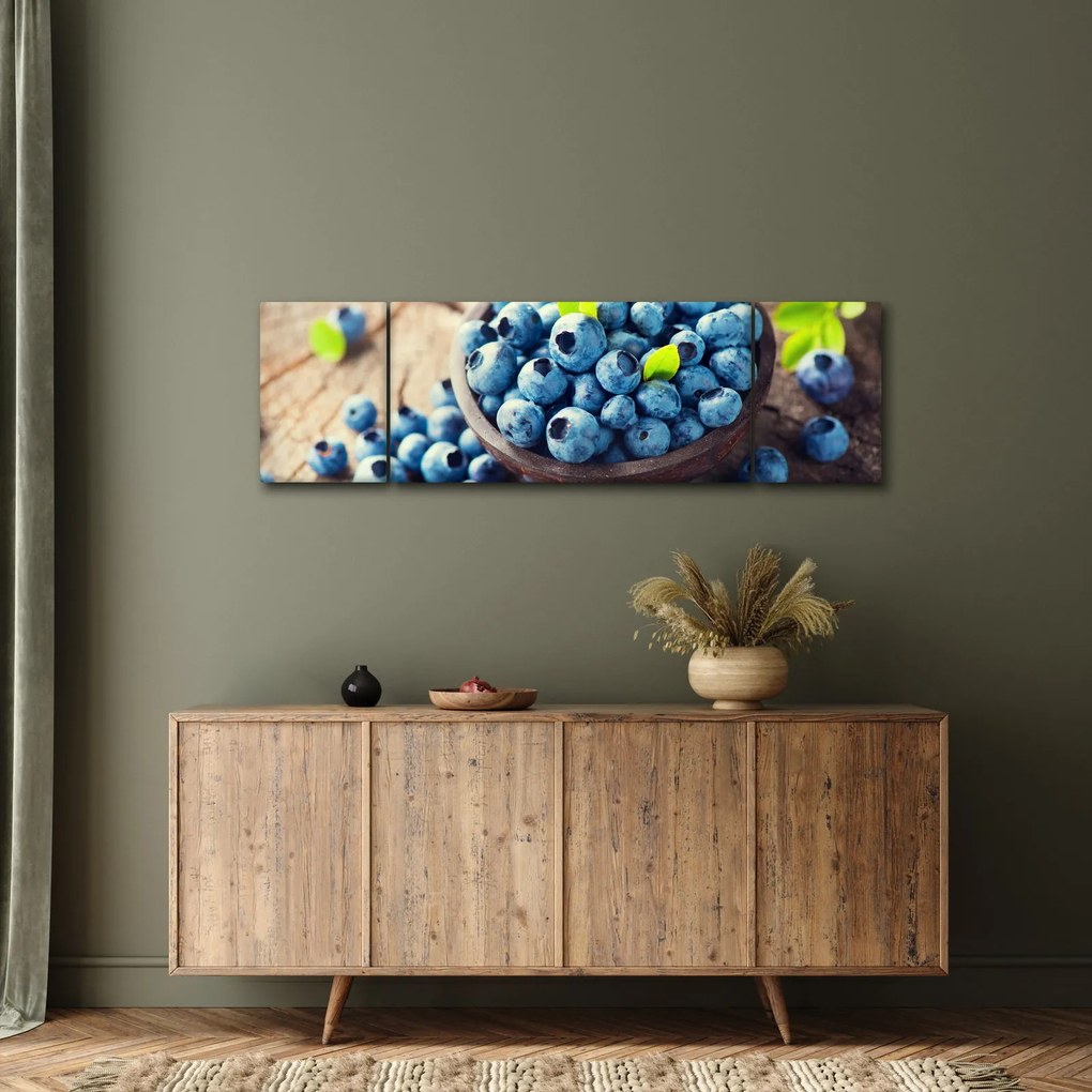 Obraz - Jagody (170x50 cm)