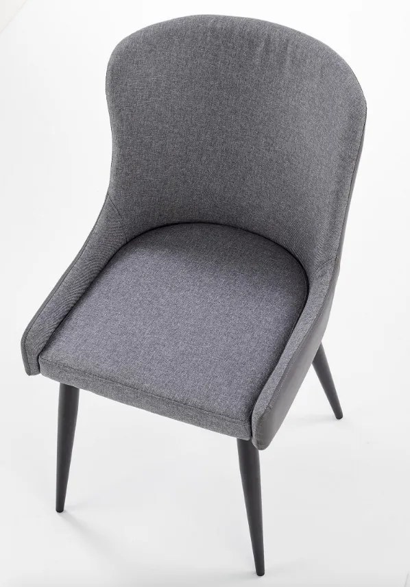 Krzesło do jadalni z niskimi podłokietnikami K333