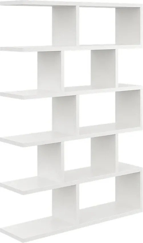 Minimalistyczny Regał Biały Wiszący Lub Stojący B4-H23