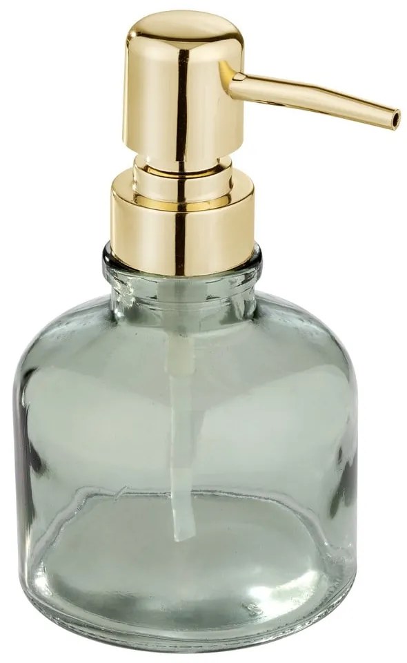 Miętowy szklany dozownik do mydła 200 ml Atessa – Wenko