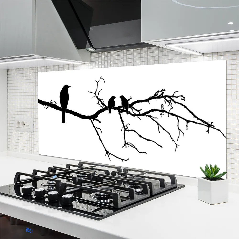 Panel Kuchenny Śpiew Ptaków Na Gałęzi