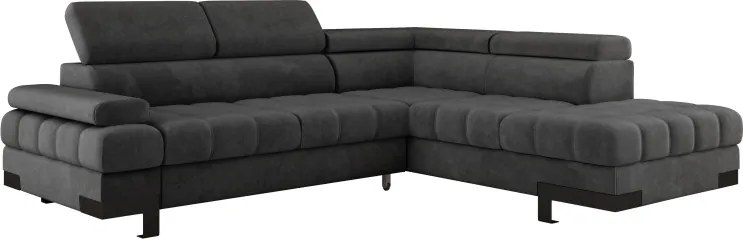 Narożnik SELVA L z funkcją spania i pojemnikiem WERSAL