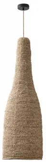 Lampa Sufitowa Jessica Miel - Czarna & Ø35 Cm - ↑105 Cm Jessica - Sklum
