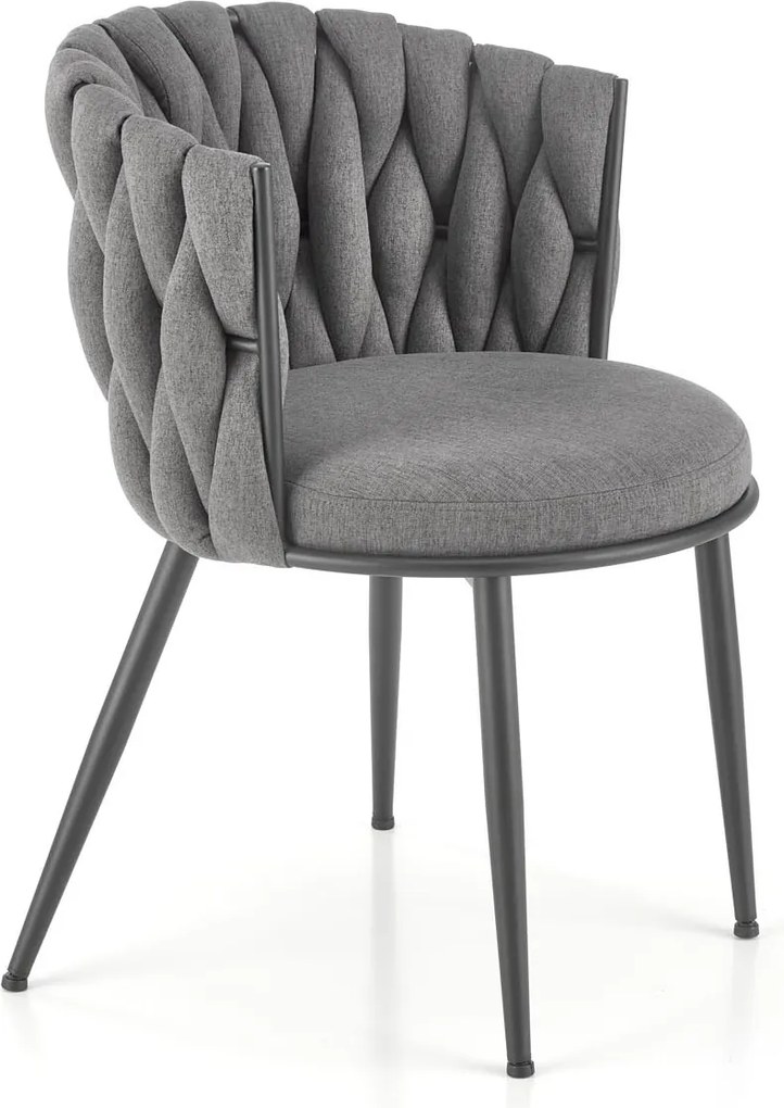 Krzesło z plecionym oparciem K516