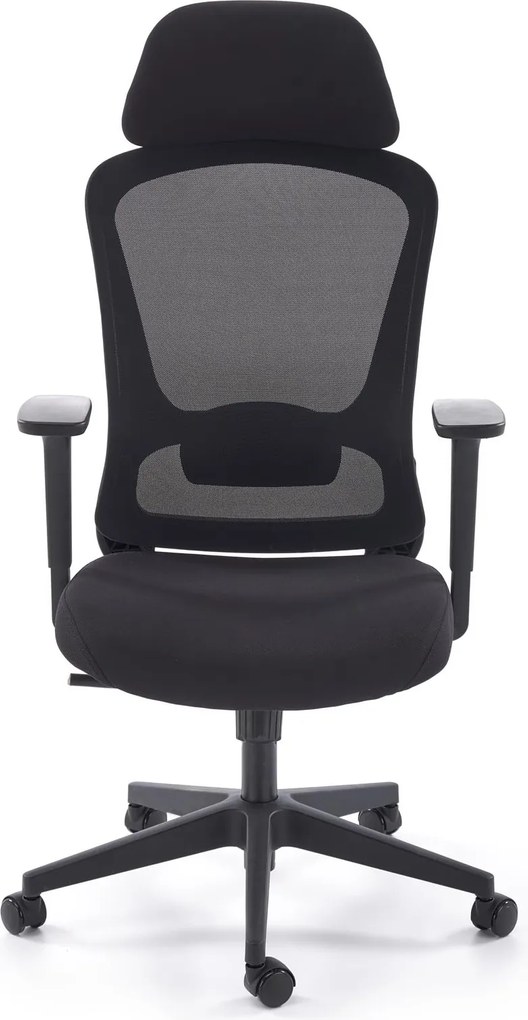 Regulowany fotel biurowy Sonar Halmar, zgodny z normą BHP