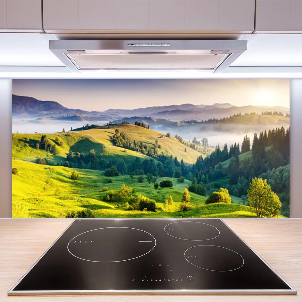 Panel Kuchenny Poranna Mgła Nad Polami