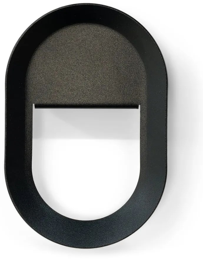 Czarny ścienny stalowy haczyk Coucou – Spinder Design