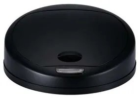 Brilanz Bezdotykowy kosz na śmieci Senzo 60 l, okrągły, czarny