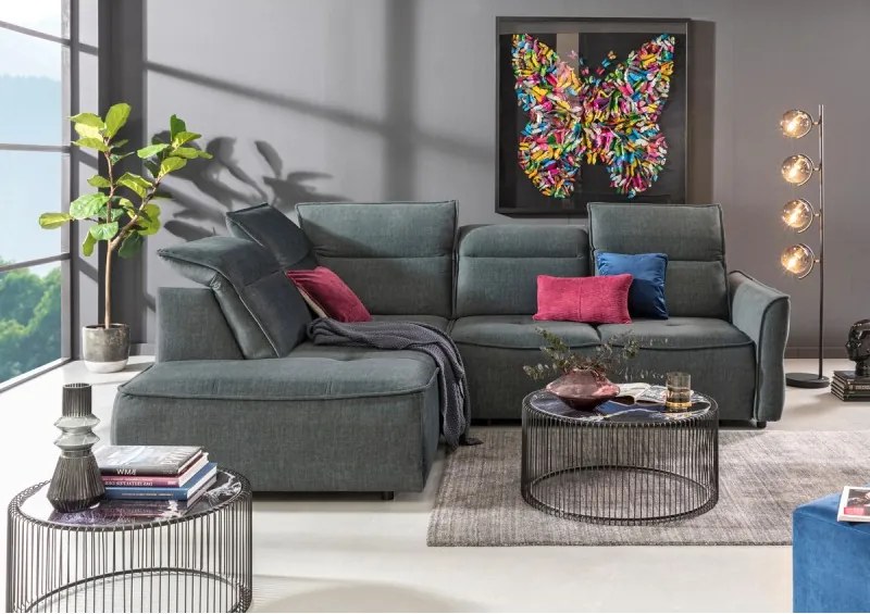 Narożnik MURILLO L z elektryczną regulacją siedziska WERSAL