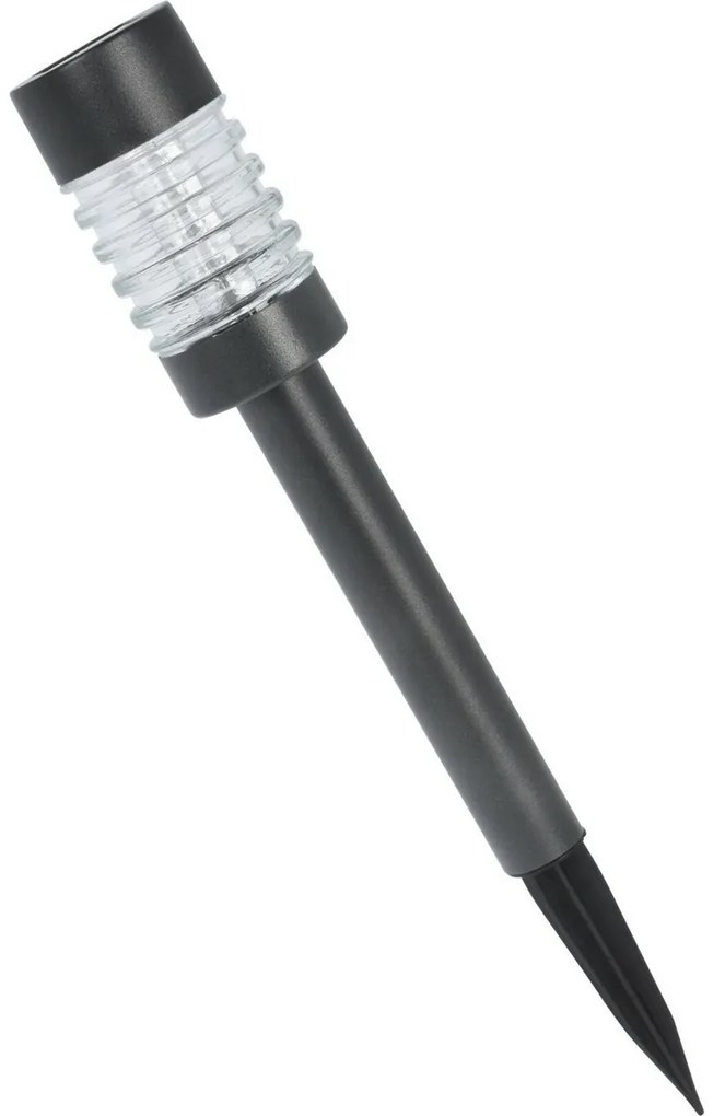 ProGarden Zestaw lamp solarnych ze stali nierdzewnej, 3 szt., ciepła biała