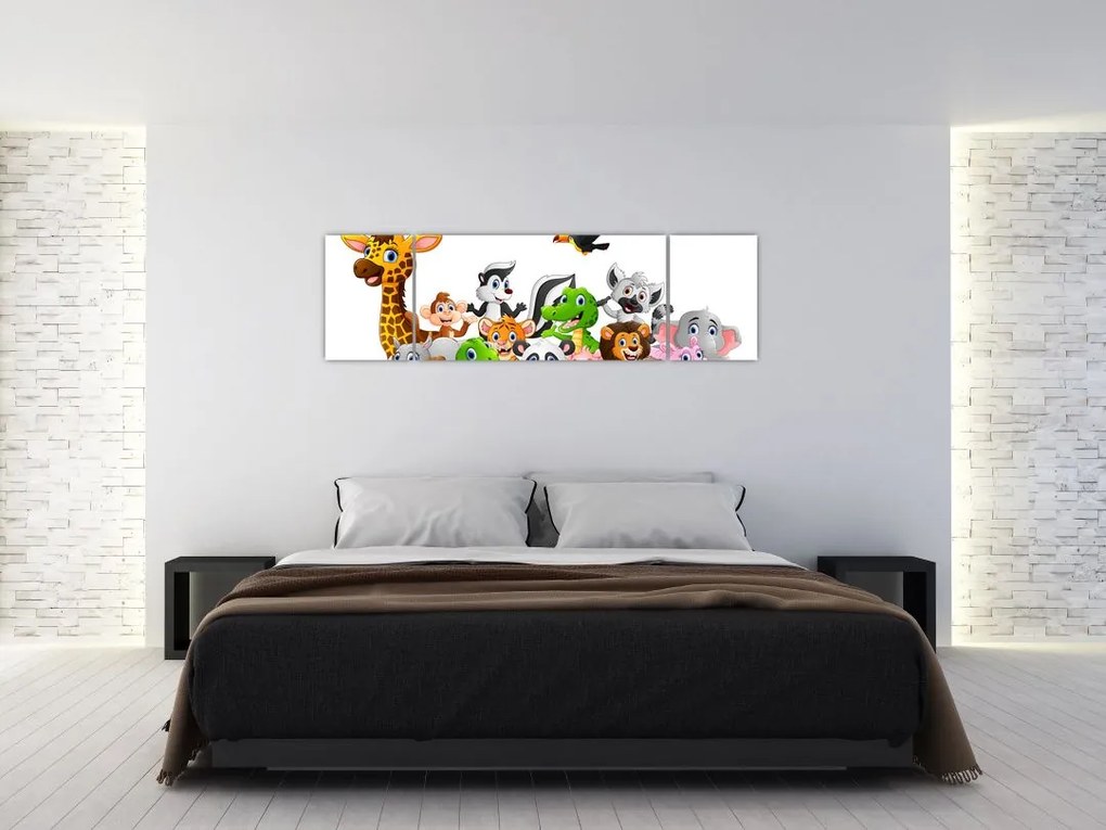 Obraz zwierząt (170x50 cm)