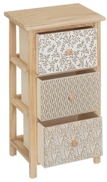 Wysoka komoda z litego drewna paulowni 34x61 cm – Casa Selección