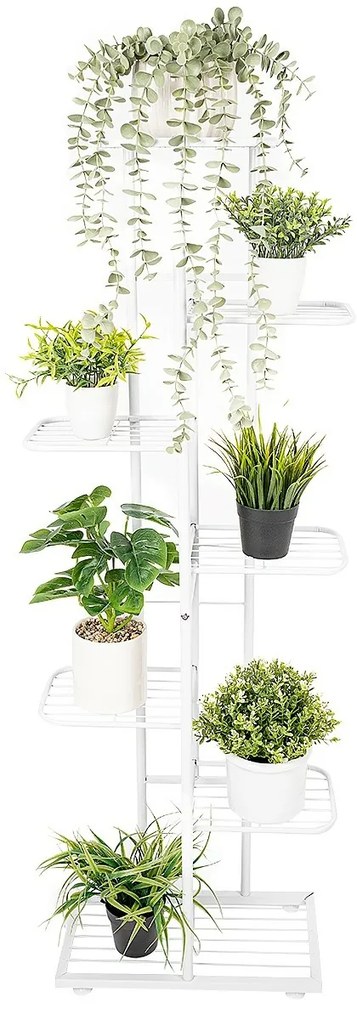 4Home Stojak na kwiaty Level, biały