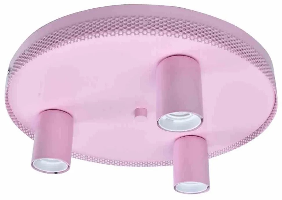 Lampa Sufitowa STAR 3xE27 róż
