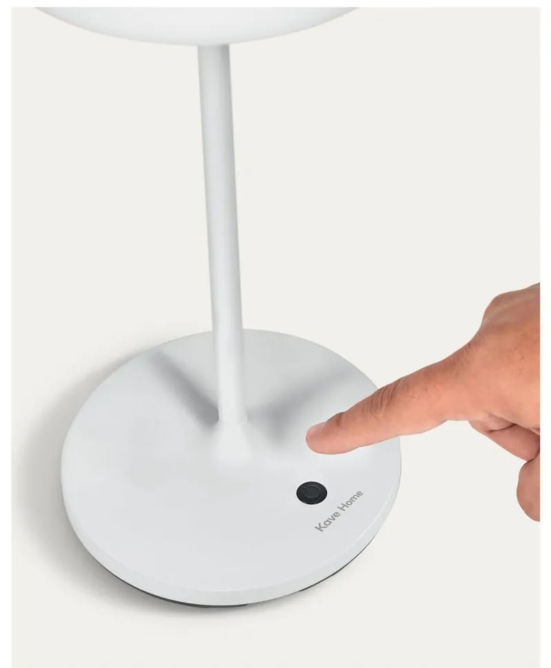 Lampa zewnętrzna LED na USB ze zdalnym sterowaniem i ściemniaczem ø 16 cm Dinesh – Kave Home
