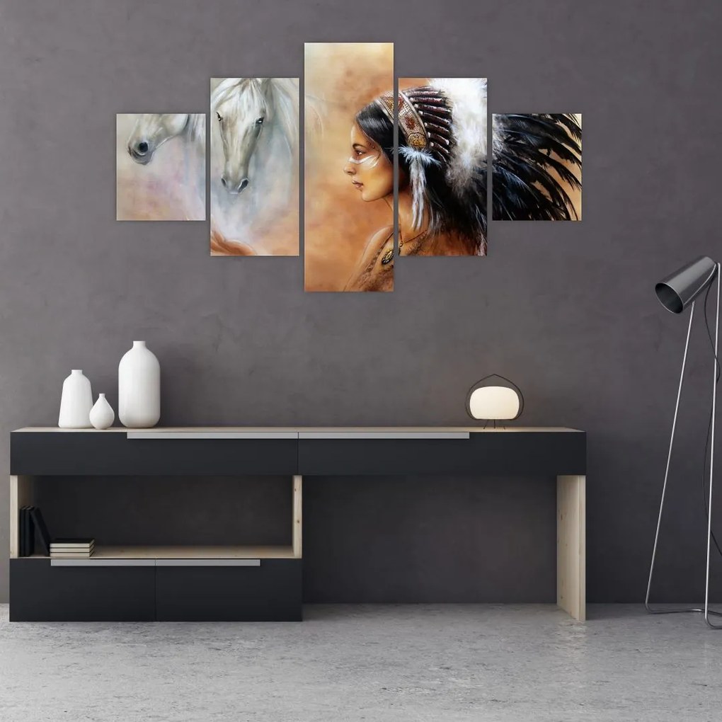 Obraz - Czary Indian (125x70 cm)