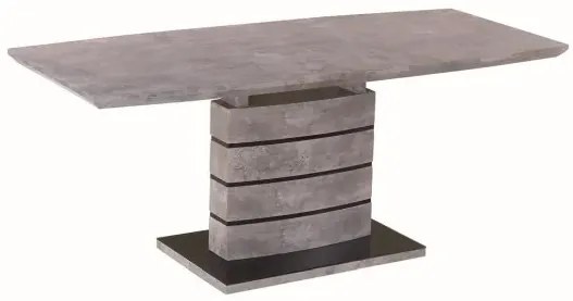 STÓŁ LEONARDO EFEKT BETONU 140(180)X80 SIGNAL