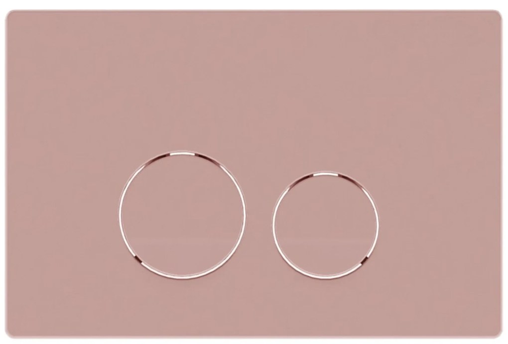 Zestaw LERA stelaż podtynkowy WC z miską wiszącą LERA i przyciskiem w kolorze Pink