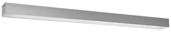 Srebrny liniowy plafon z modułem LED 4000 K - 15X EX628 W7-R04