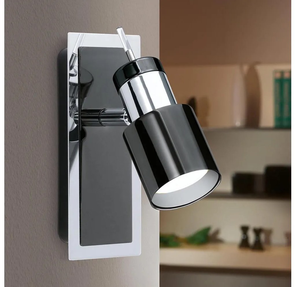 Eglo 30832 - LED punktowe DAVIDA 1 1xGU10/5W/230V czarne