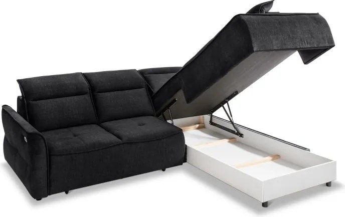 Narożnik MURILLO L z elektryczną regulacją siedziska Prawostronny w tkaninie VOGUE 18 WERSAL