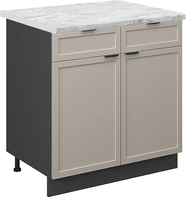 Szafka dolna do kuchni greybeige 80x60x82 fame-line