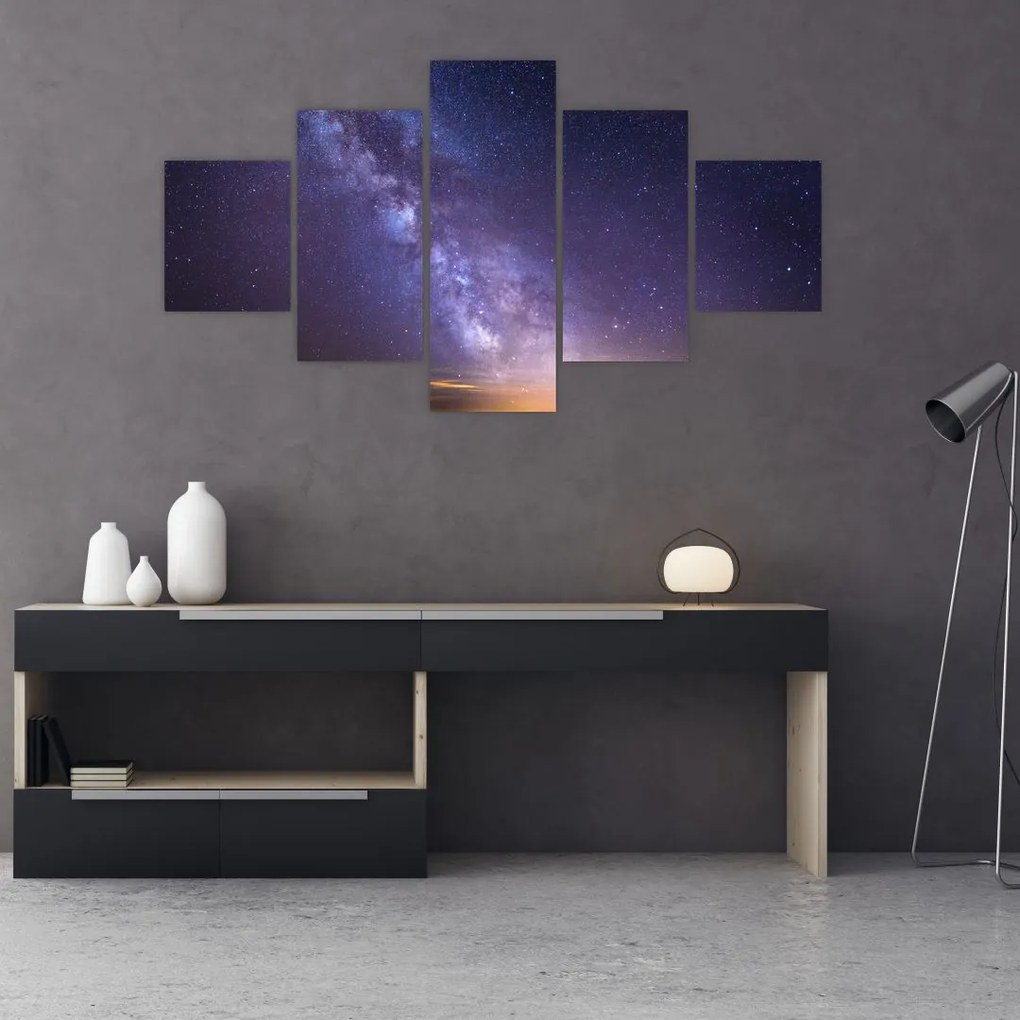 Obraz - Widok z kosmosu (125x70 cm)