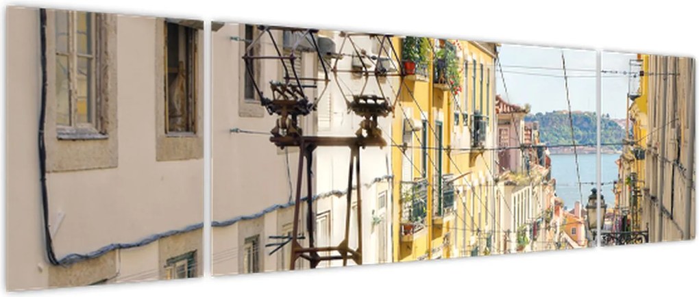 Obraz - Lizbona (170x50 cm)