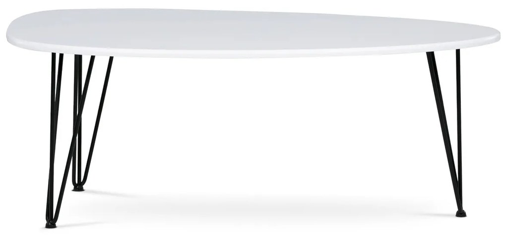 Stolik pomocniczy 120 x 67 cm, biały
