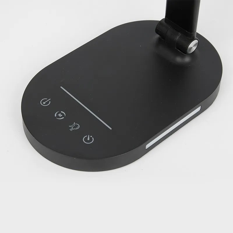 Lampa LED na biurko VOLTIA z ładowarką bezprzewodową i portem USB