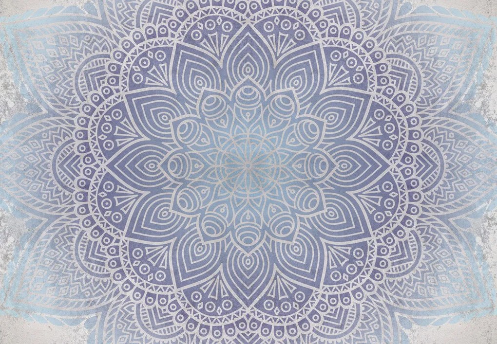 Fototapeta - Mandala w betonie (196x136 cm)