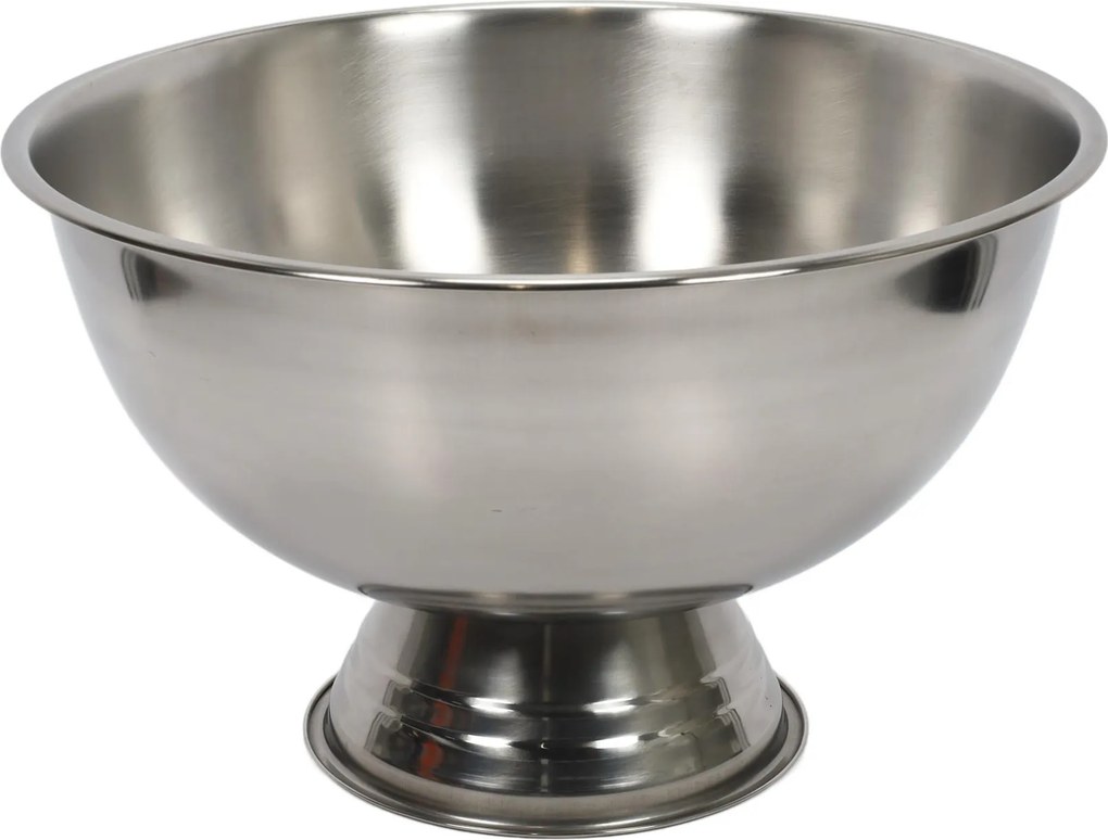 Miska ze stali nierdzewnej - na owoce, poncz - 38 cm, matowa